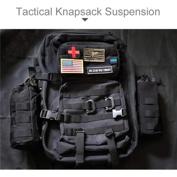 Sports Water Bottles Pouch Bag, Tactical Drawstring Molle Water Bottle Holder - Picture 2 of 6